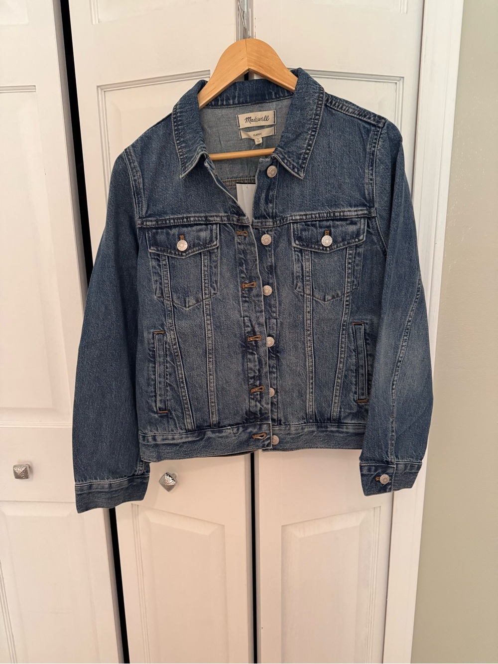 Madewell Classic Blue Denim Jean Jacket